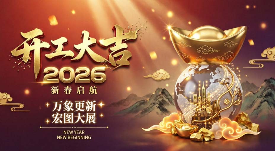 2026开工大吉，万事胜意！